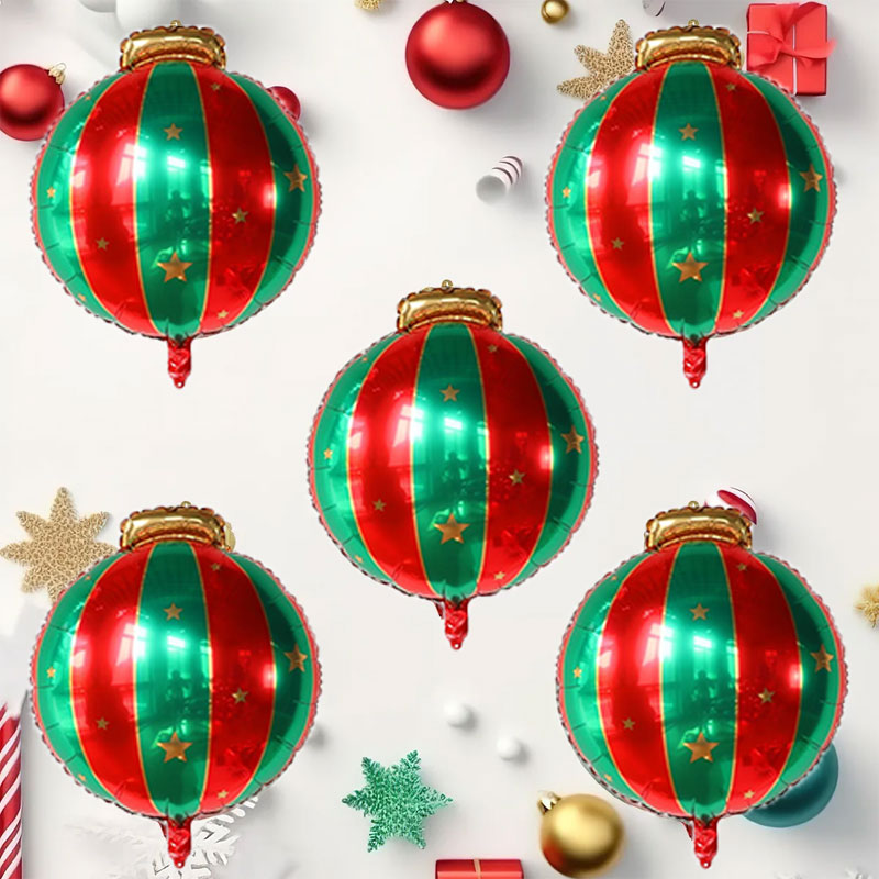 Wedding/Event Supply Store - 5 pièces rouge vert boule de
