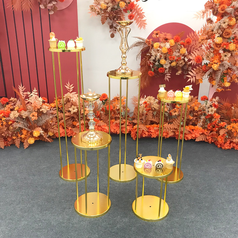 Wedding Cake Supply Store - Support de Présentation Cylindrique pour Table