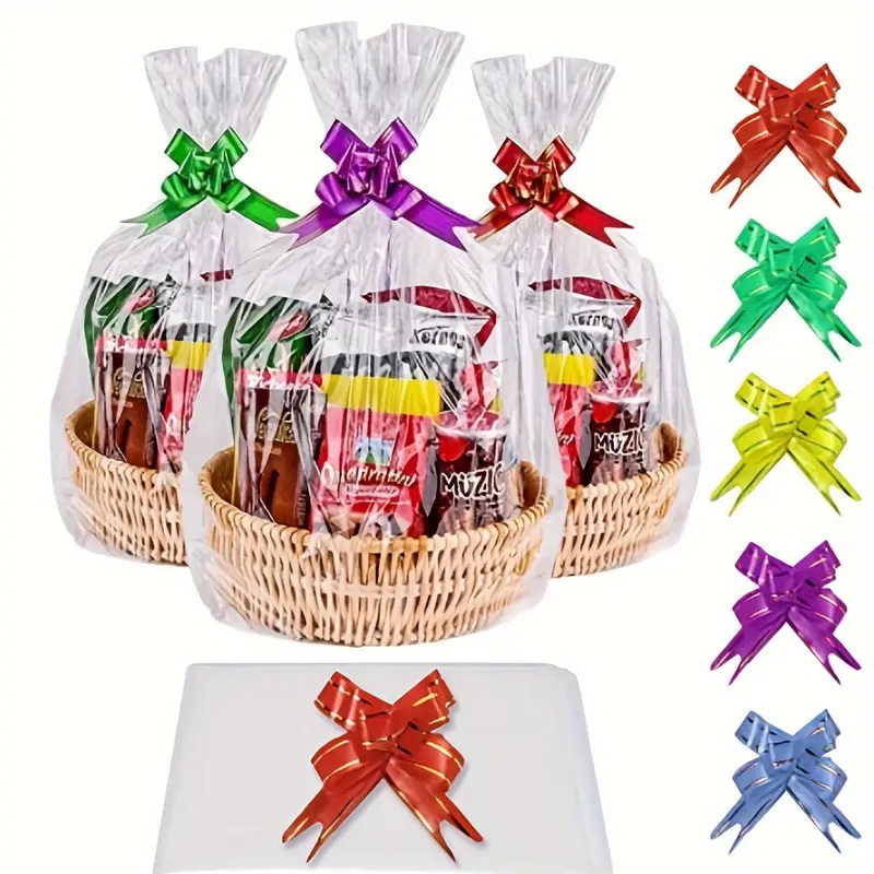 Wedding Hampers - Grand sac en cellophane transparent avec