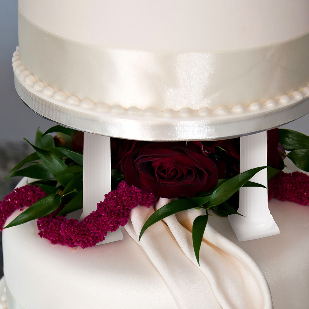 Wedding Support - 4 supports de gâteau colonnes romaines,