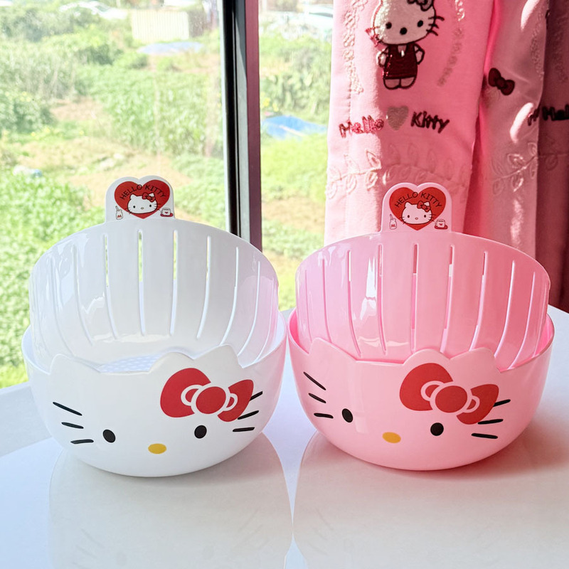 Wedding Hampers - Panier égouttoir double couche Hello Kitty,