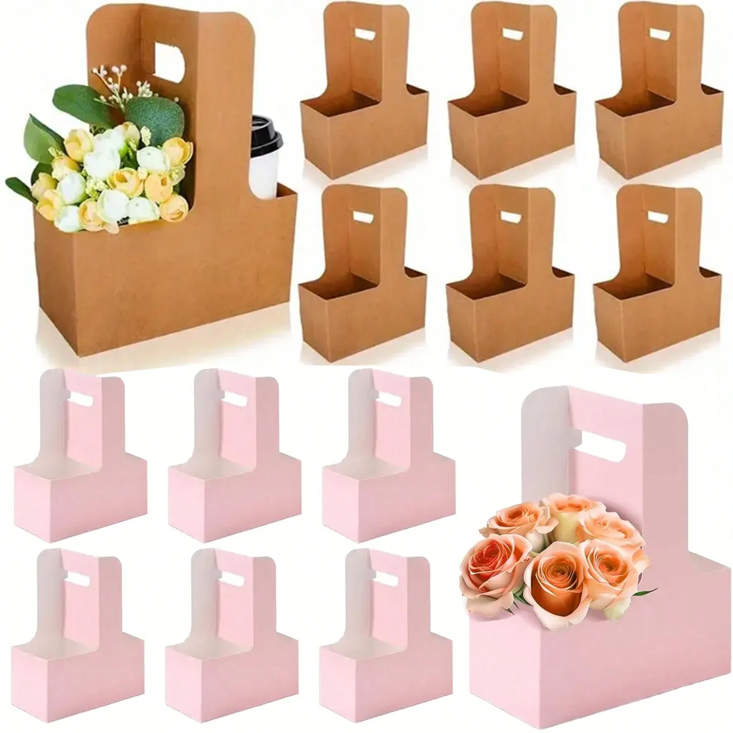 Wedding Hampers - Sacs cadeaux en papier Kraft pour