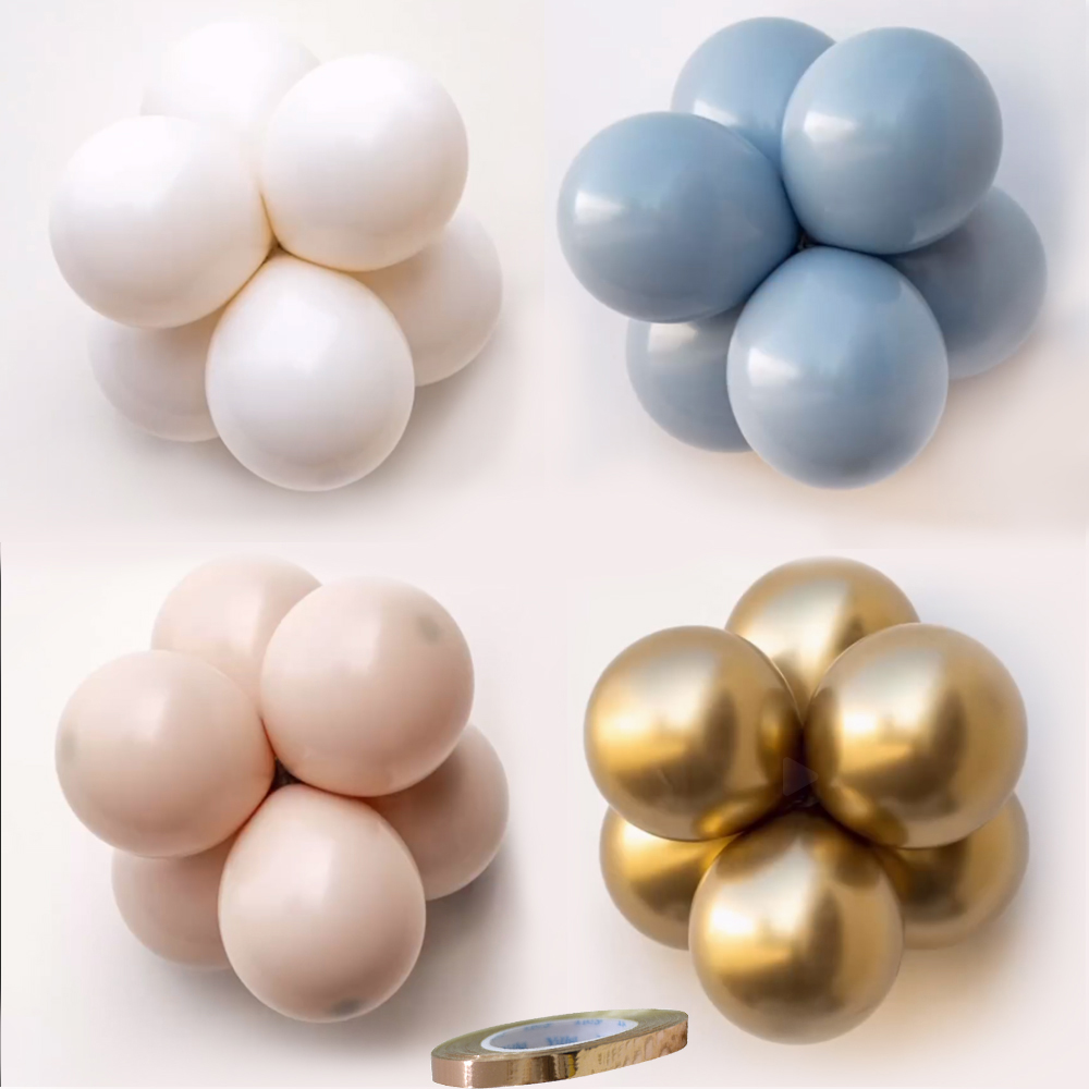 Wedding Day Supply Kit - Ensemble de ballons rétro 10 pouces,