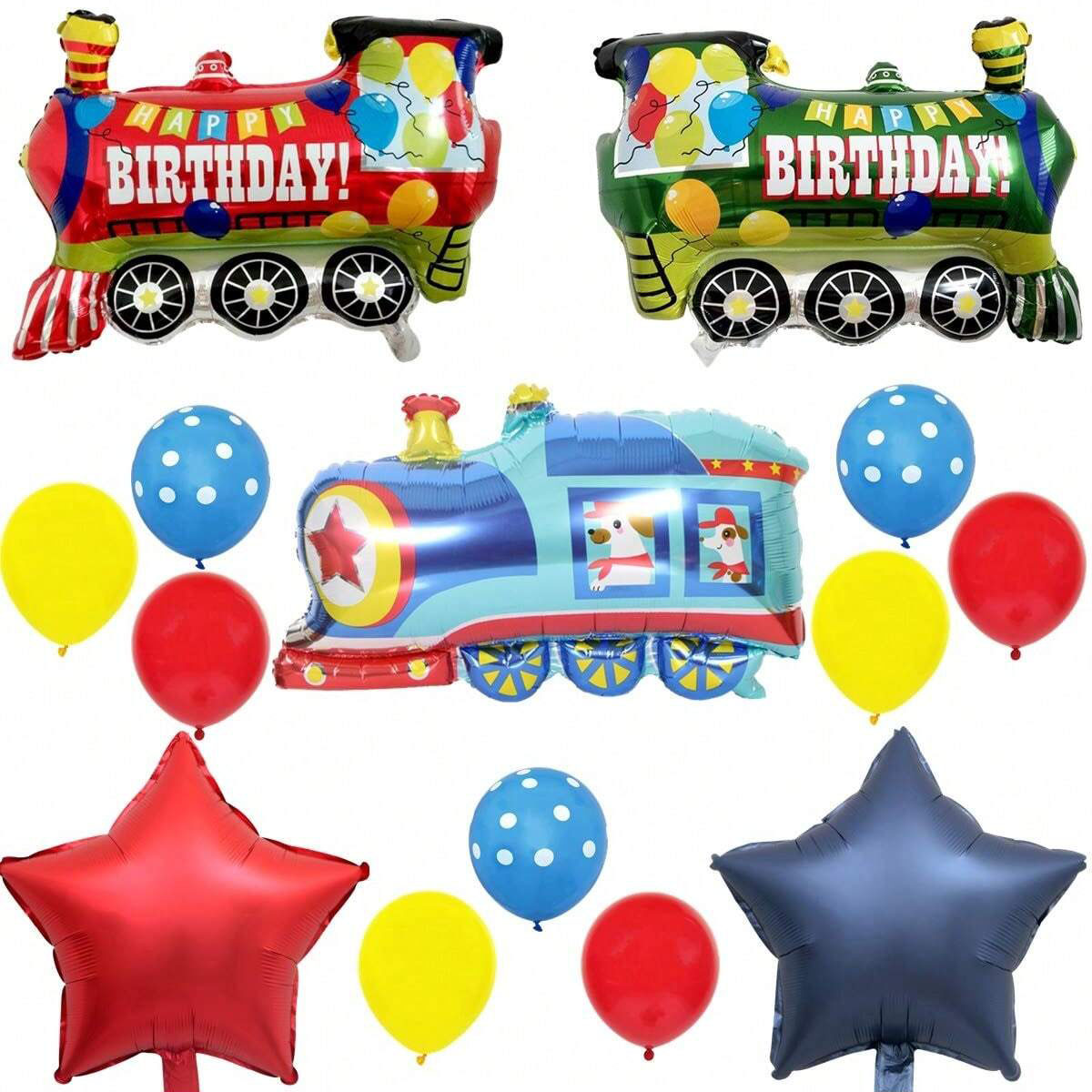 Wedding Day Supply Kit - Kit de ballons de Train pour