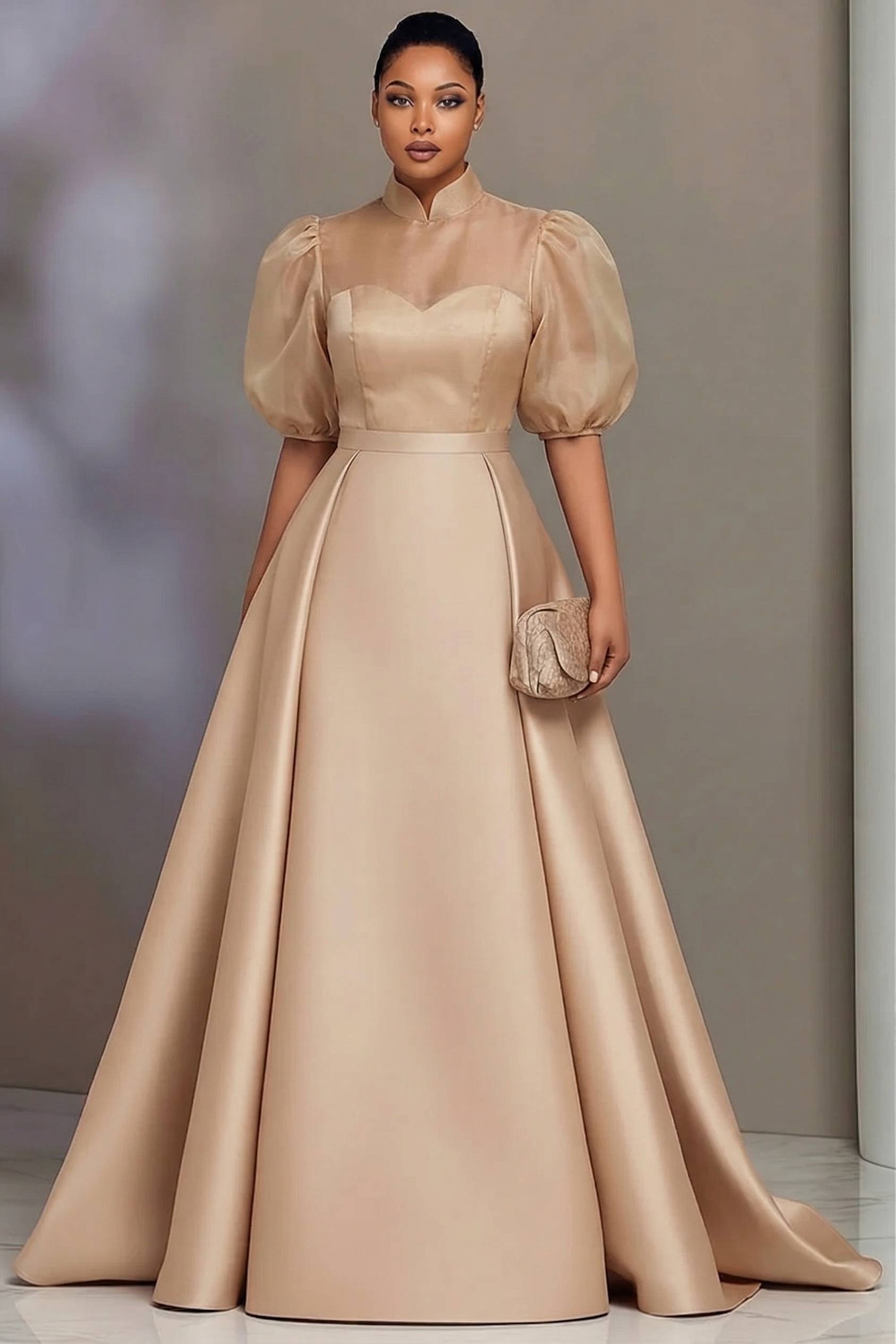 Wedding Support - Robes de bal élégantes en satin