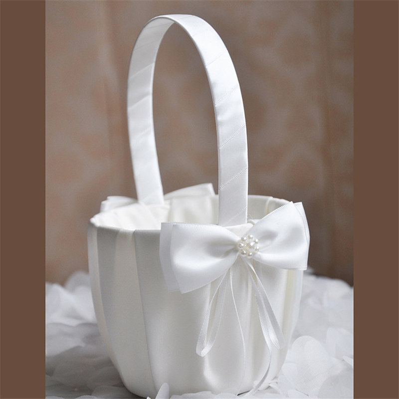 Panier de mariage blanc simple - Wedding Hampers avis et prix