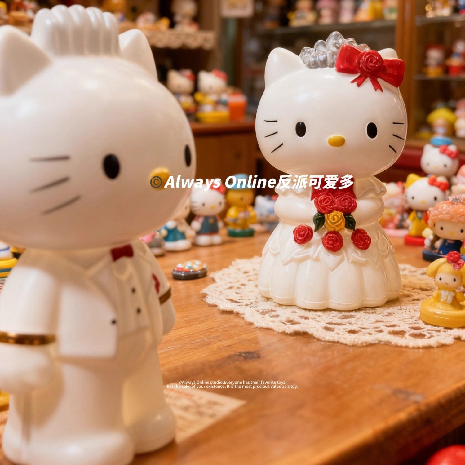 Veilleuse Kawaii Hello Kitty V - Wedding Tap avis et prix