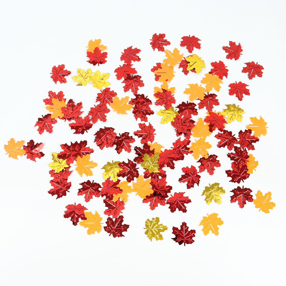 Confettis feuilles d'érable à  - Table Runner Sequin avis et prix