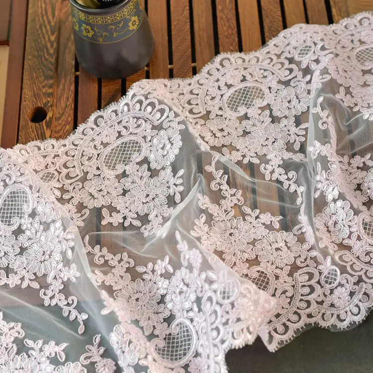 Tissu en dentelle à sequins mu - Table Runner Sequin avis et prix
