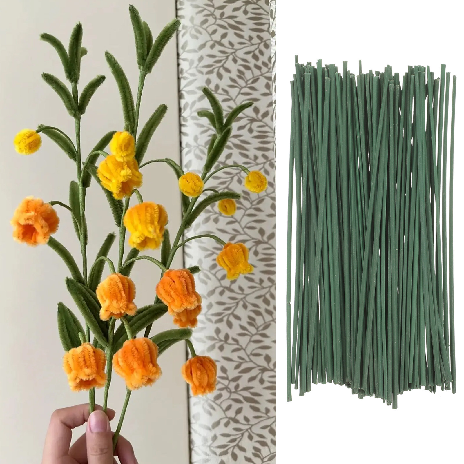 100 tiges de fleurs artificiel - Wedding Support avis et prix