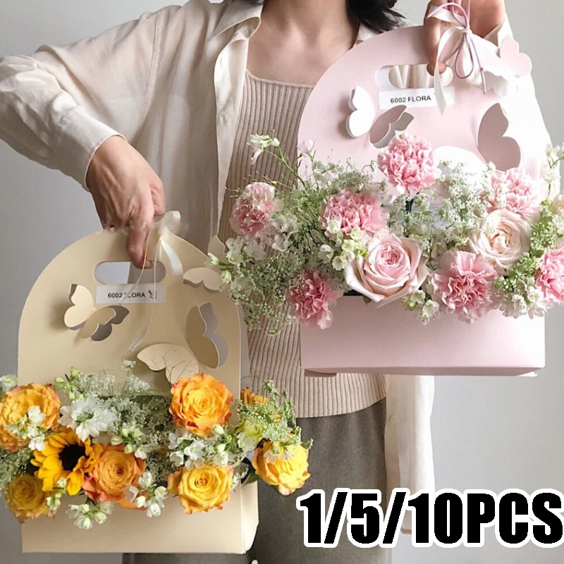 Boîte à fleurs papillon, panie - Wedding Hampers avis et prix
