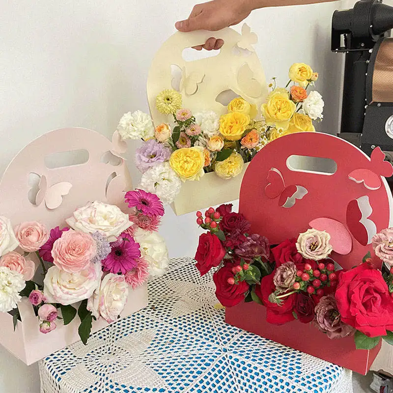 Boîte à fleurs papillon, panie - Wedding Hampers avis et prix