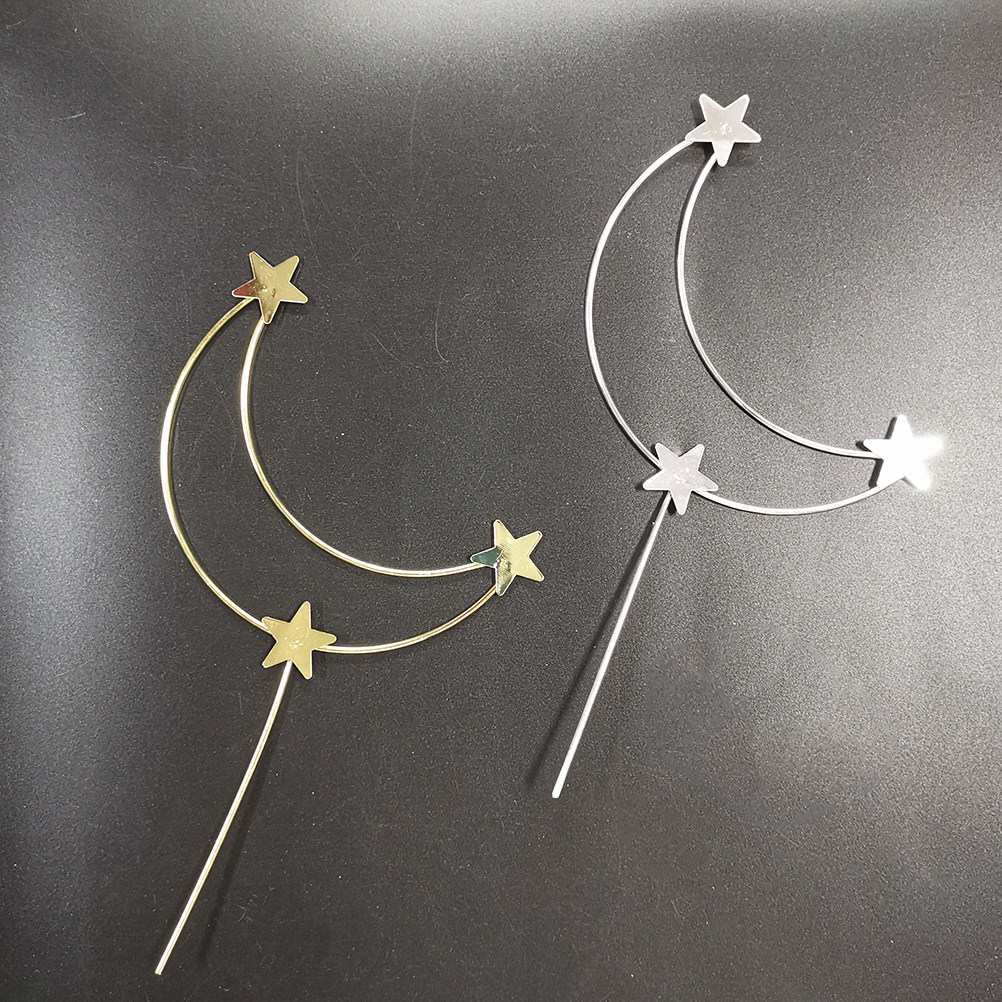 4 décorations de gâteau Lune e - Wedding Decoration Supply avis et prix