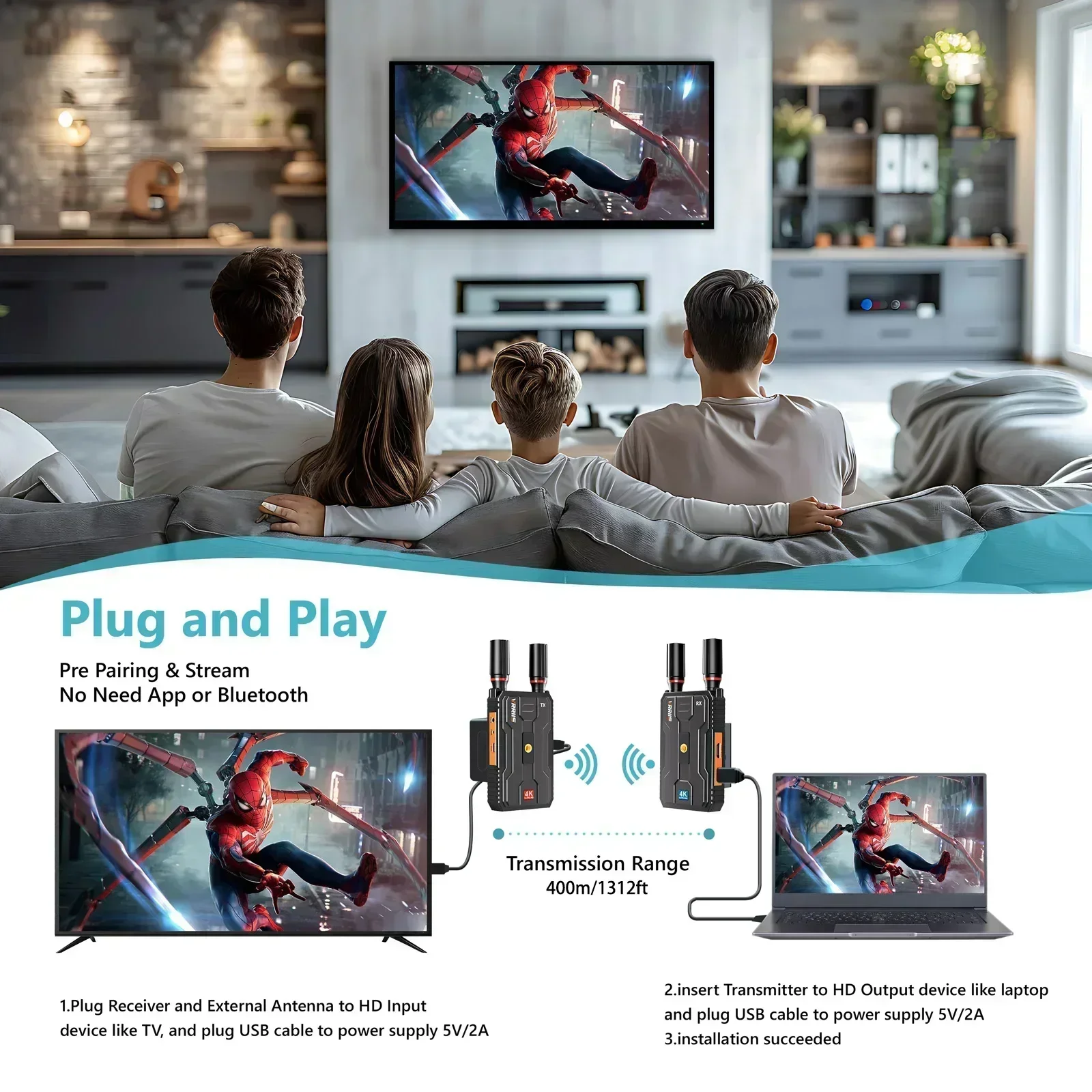 Transmetteur récepteur vidéo s - Wedding Support avis et prix