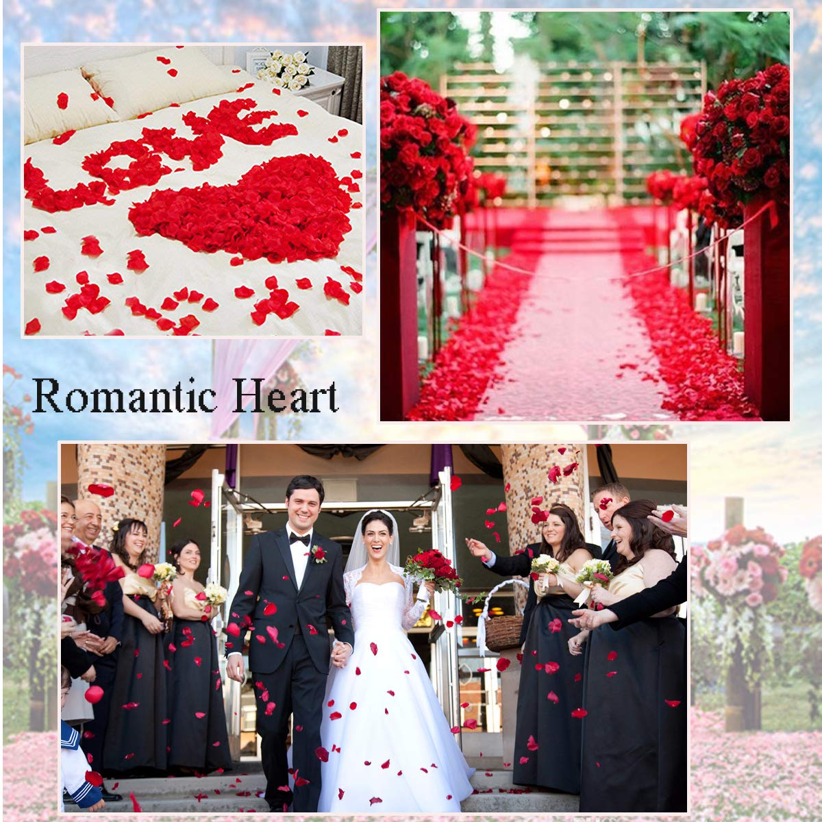 Tissu rembourré romantique pou - Wedding Hampers avis et prix