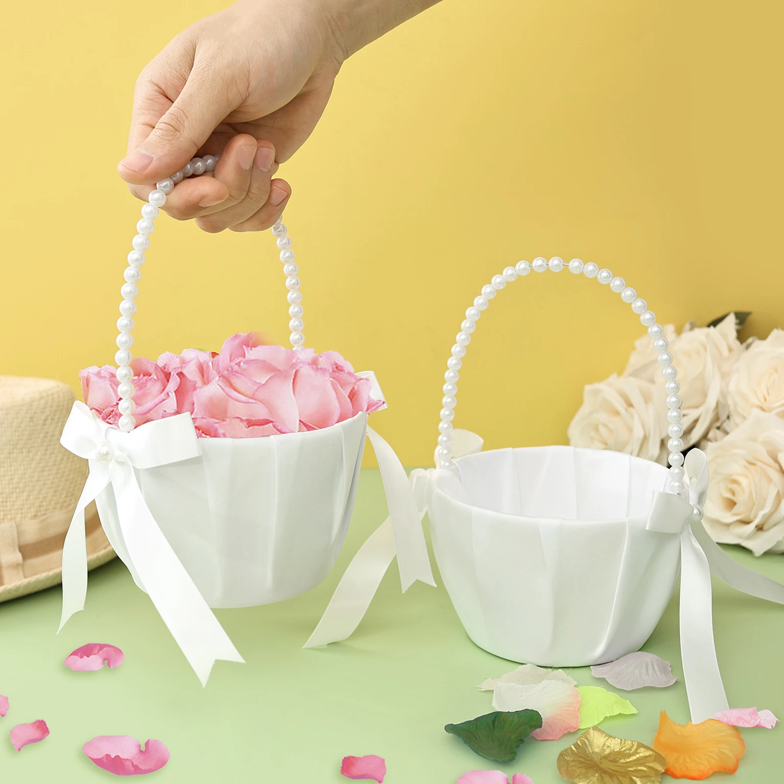 Panier à fleurs pour demoisell - Wedding Hampers avis et prix