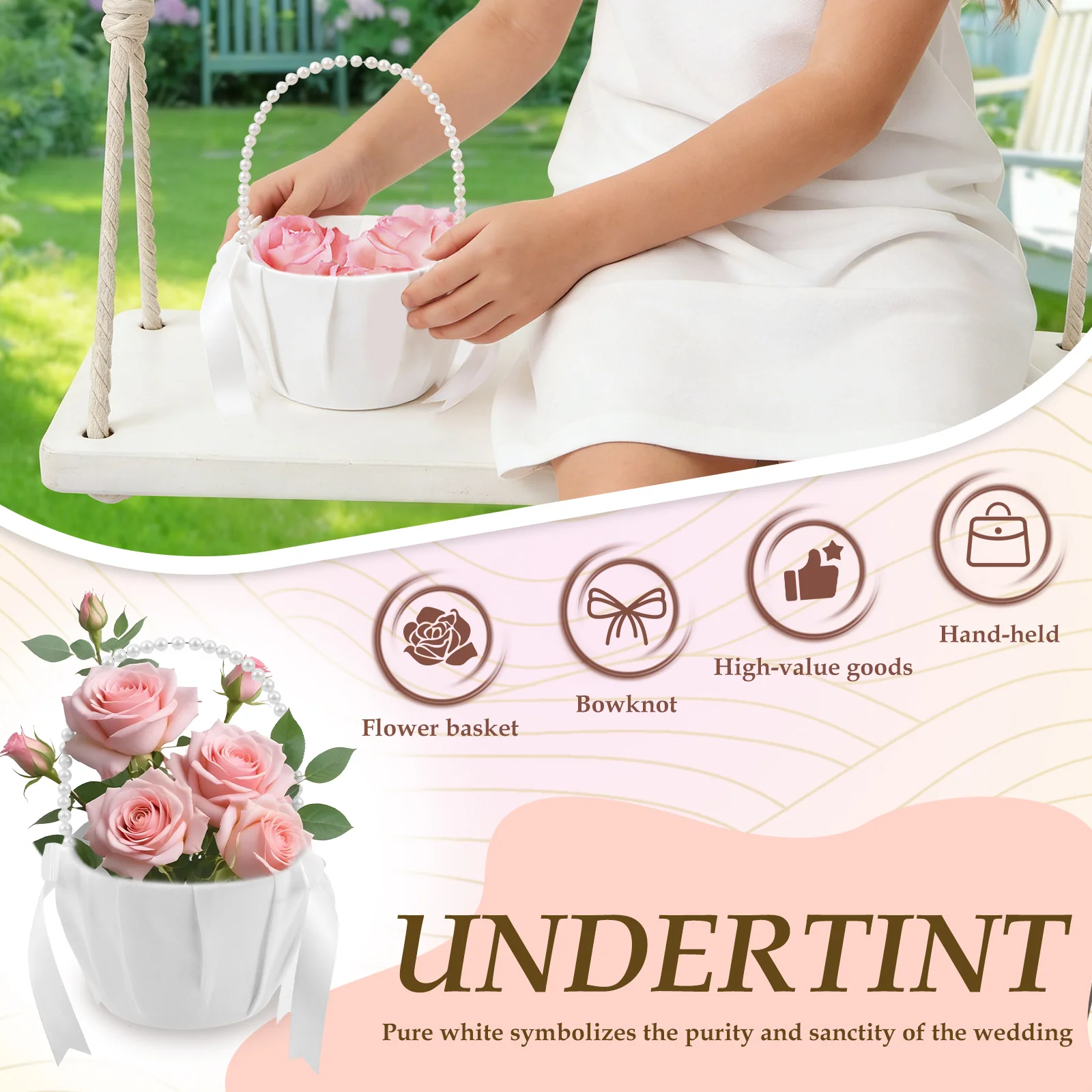 Panier à fleurs pour demoisell - Wedding Hampers avis et prix