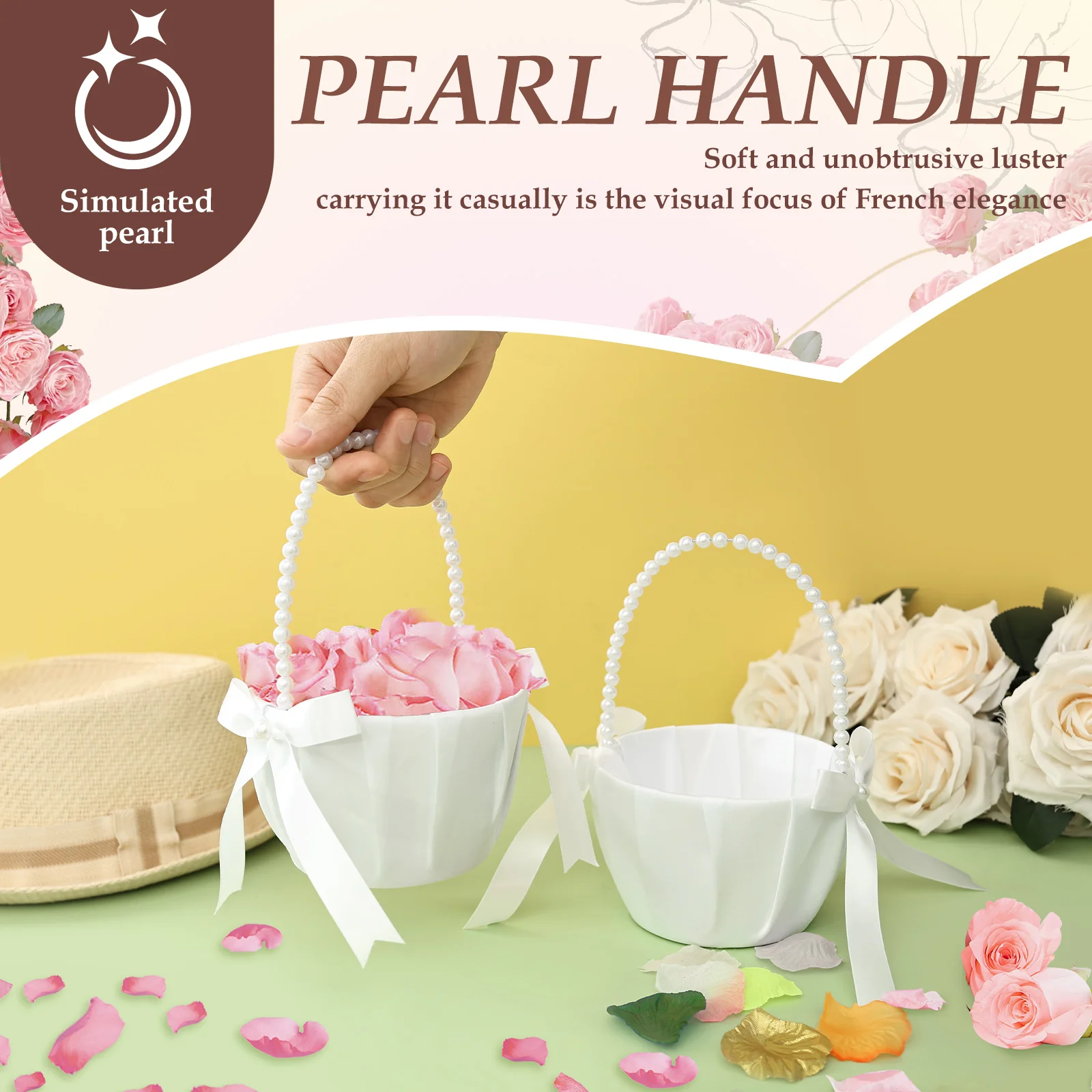 Panier à fleurs pour demoisell - Wedding Hampers avis et prix
